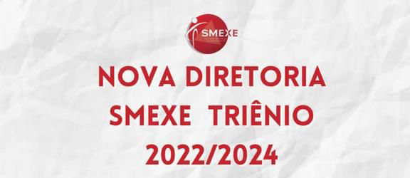 Nova Diretoria da Sociedade Mineira de Medicina do Exercício e do Esporte (SMEXE), gestão 2022-2024, tomou posse, em maio.