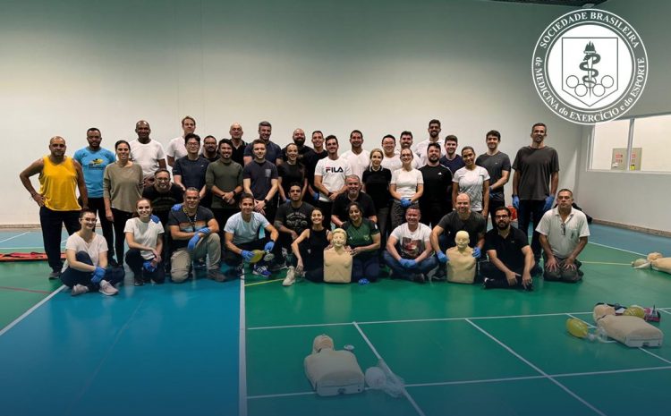  6ª Turma de Certificação em “Atendimento de Urgências e Emergências em Eventos Esportivos” – Maio/24, realizada no CPB/SP