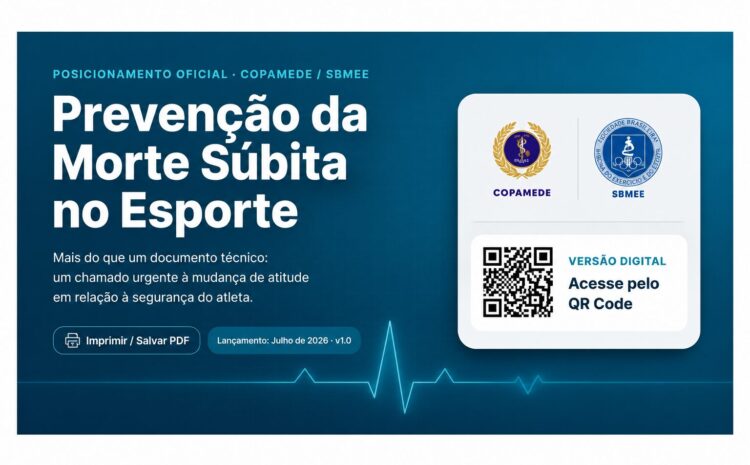  Posicionamento Oficial · COPAMEDE / SBMEE  Prevenção da Morte Súbita no Esporte