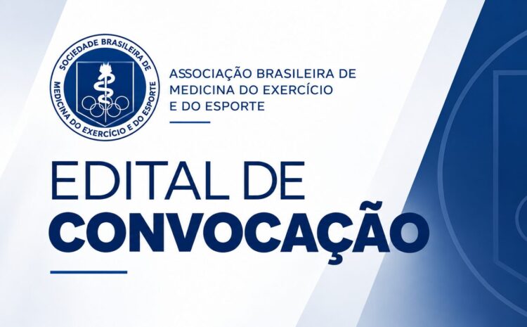 Edital de Convocação para Assembleia Geral Ordinária da SBMEE