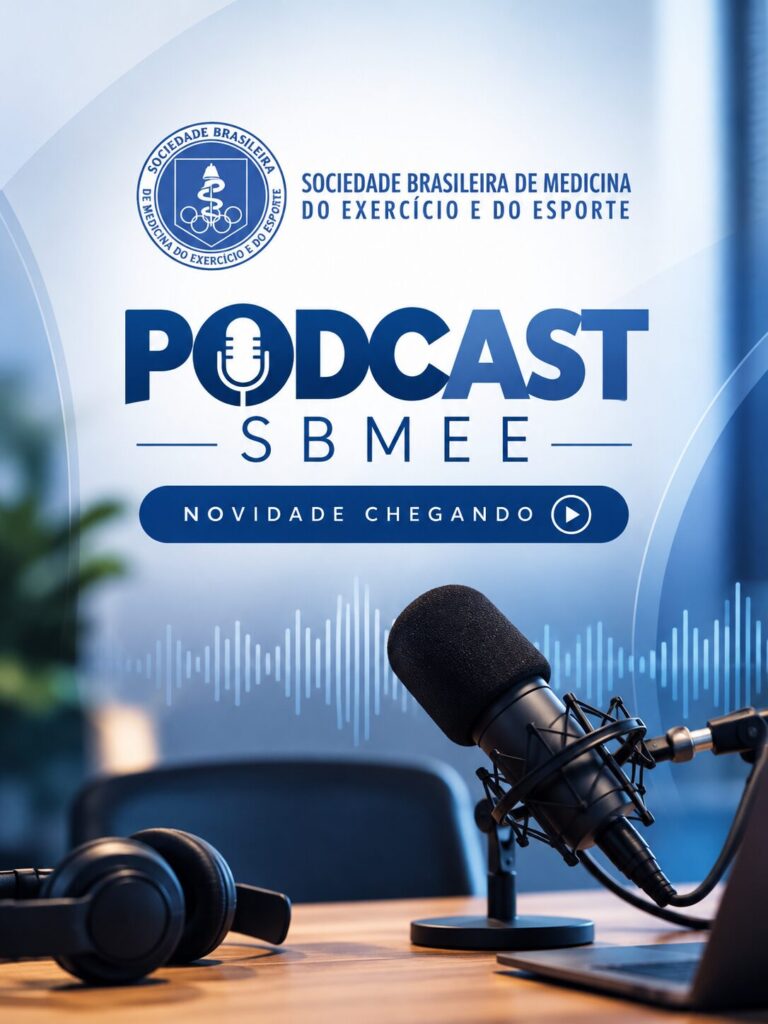 SBMEE estreia podcast com debate sobre Medicina do Esporte